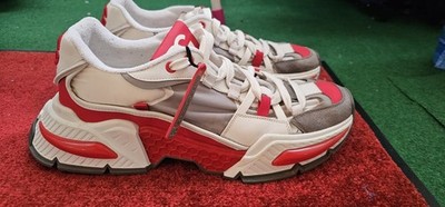 Dolce&Gabbana Airmaster Sneaker Gr.45 Weiß Rot