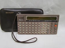 VTG Sharp IQ-3100 Language Translator w/English to Spanish Module Working W/Case