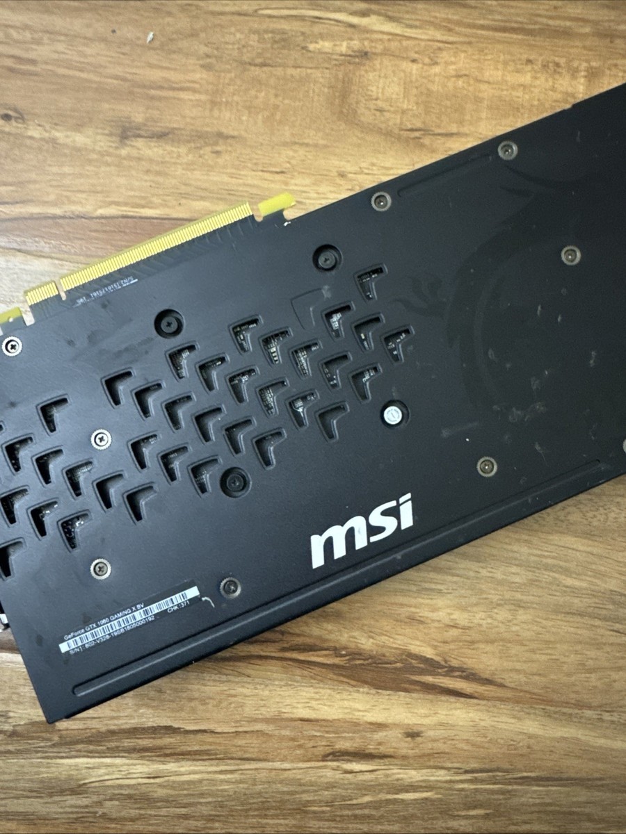 MSI GEFORCE GTX 1060 GAMING X 6G GRAPHICS CARD | 6GB GDDR5 | eBay