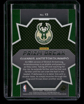 ヤニスアテトクンポ プリズム 2024-25 Panini Prizm Giannis
