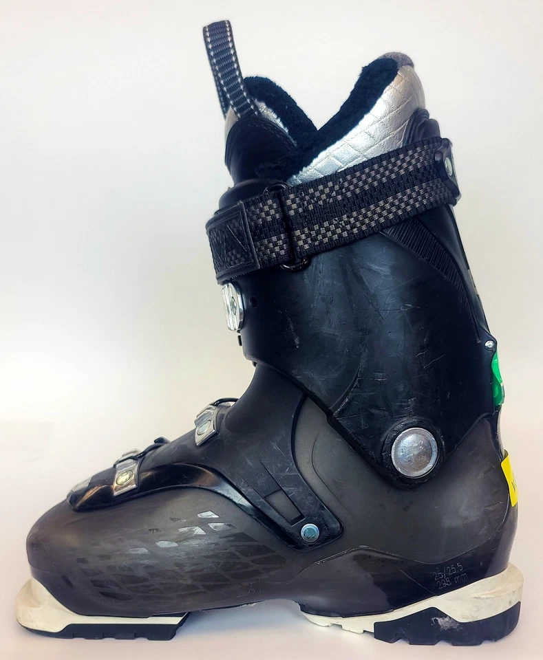 USED $500 Men's Salomon QST Access R80 Ski Boots Black most sizes - Image 3 of 4