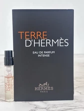 Terre D'Hermes Eau de Parfum INTENSE Sample Spray .06oz, 2ml *2025 Release* Vial