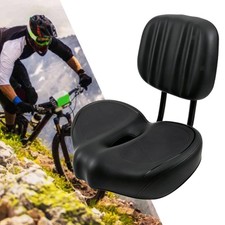 Fahrradsattel mit Rückenlehne, gepolstert, f...