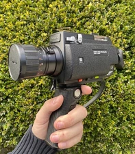 Tested & Working! Sankyo ES-88XL Super 8 Camera+Original Manual | Low-Light Sys.