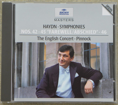 JOSEPH HAYDN - SYMPHONIES NOS. 42, 45 & 46 - THE ENGLISH CONCERT, TREVOR PINNOCK