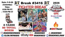 ALEXA GRASSO 2026 Topps Chrome UFC 2 CASE 20 BOX Break #3416