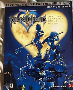 BradyGames Signature Series Kingdom Hearts Official Strategy Guide w/ Stickers