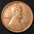 1955-S Wheat Penny Cent Fine or better (F or better) Condition - Single Coin