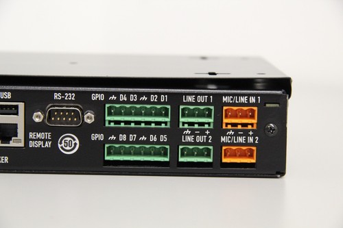 QSC Model Q-SYS I/O-22 Multi-purpose Q-SYS I/O Peripheral No Power Supply - Picture 2 of 5