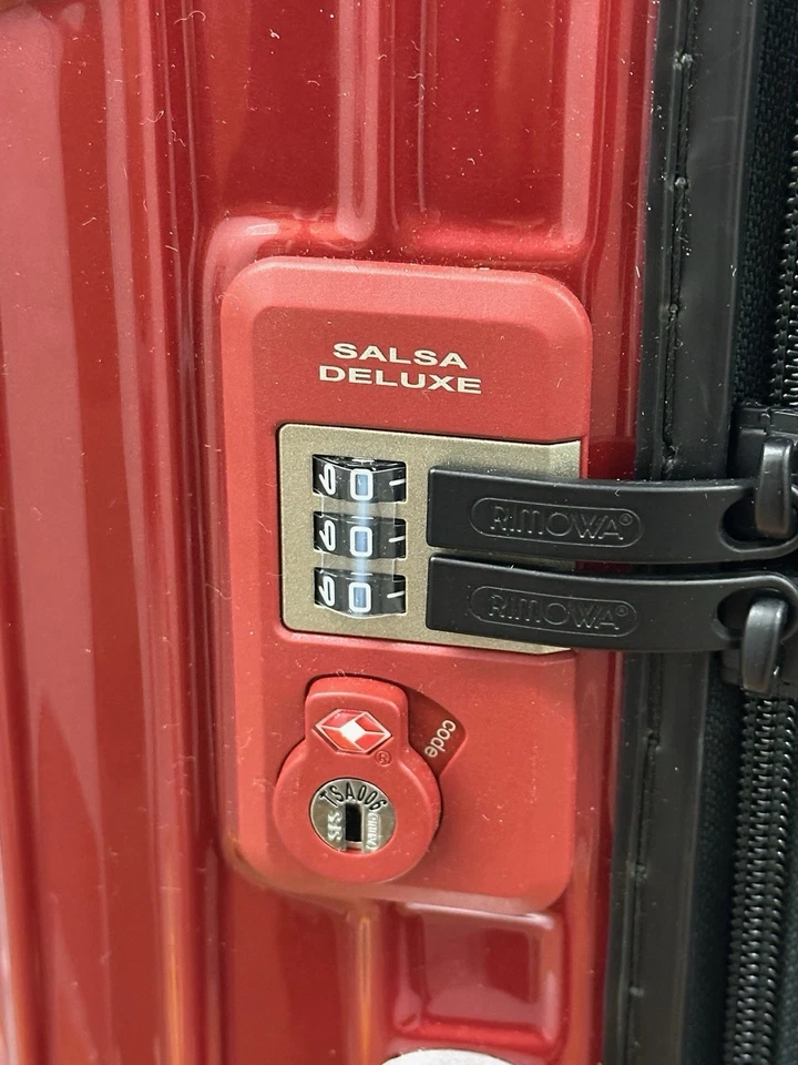 Rimowa Salsa Deluxe Business Trolley 830.63 Check-in M (Pre-LVMH) Rot 25 NEU - Bild 2 von 4