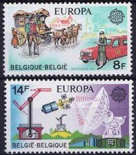 Belgium, 1979, COB 1930/1: €4, Europe, Connections, MNH
