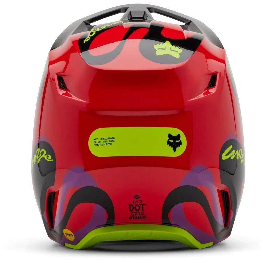 Fox Racing 2025 V1 Helmet With MIPS - Emotion - Image 3 of 4