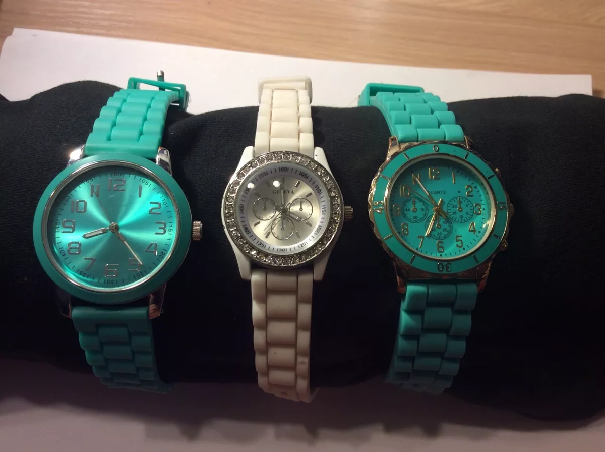 Women's watches plastic best sale band