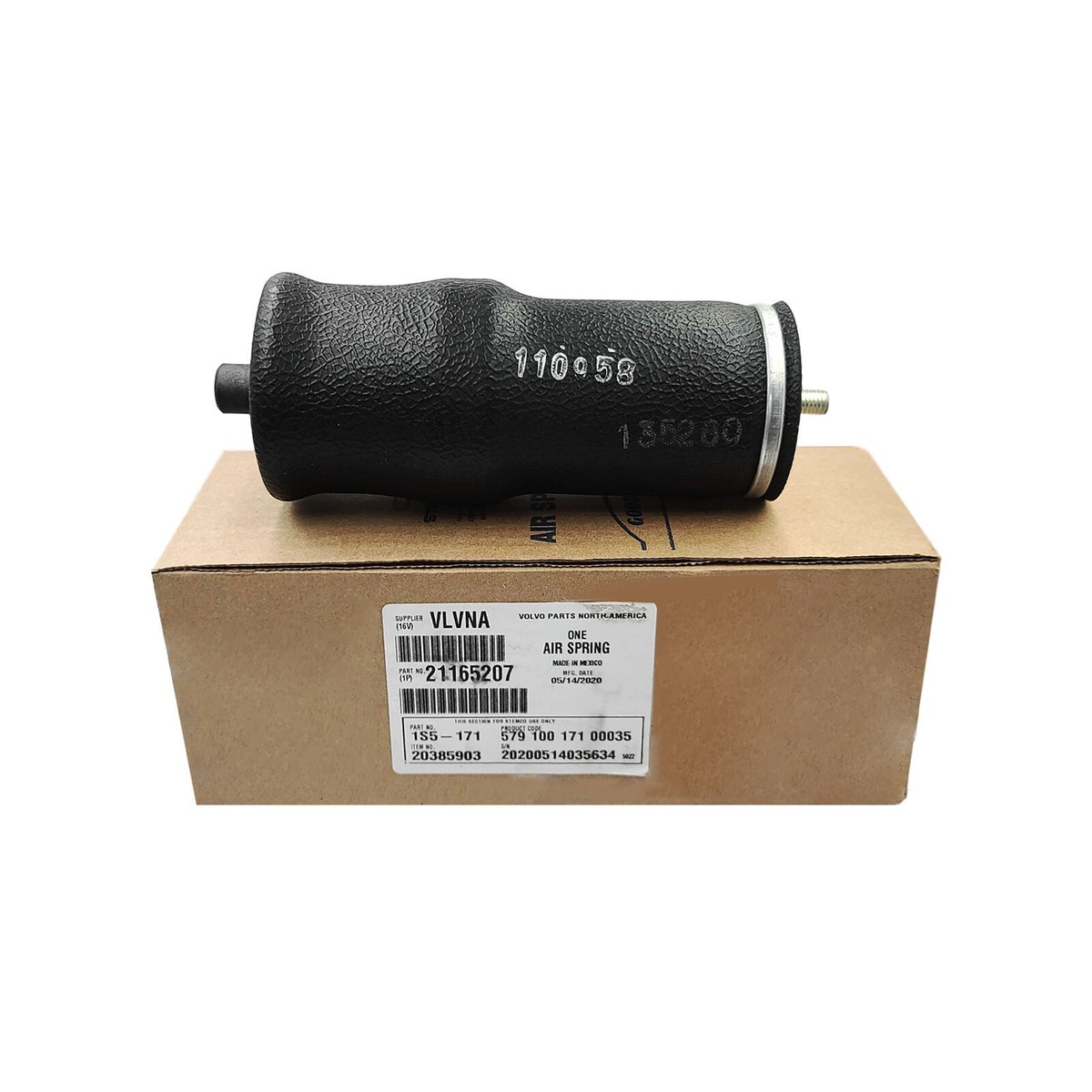 メル70997 OEM VOLVO CAB AIR SPRING 2108181-20462622 21165207 | eBay