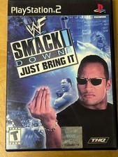 WWE SmackDown Just Bring It Greatest Hits (Sony PlayStation 2, 2002) No Manual 