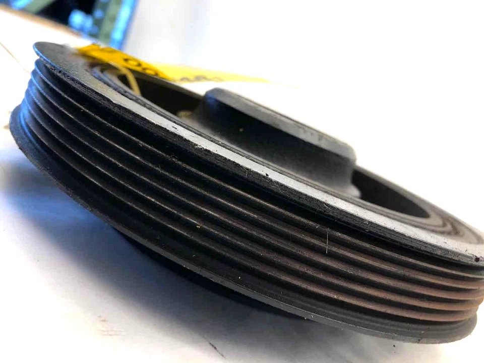 Chrysler Cirrus 1995 2,5 L tracción delantera motor balanceador armónico polea del cigüeñal Foto 3 de 4