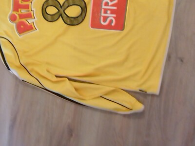 Maillot Vintage Coupe De France 90ème Anniversaire - N°14 - Jaune SFR - Adidas XL
