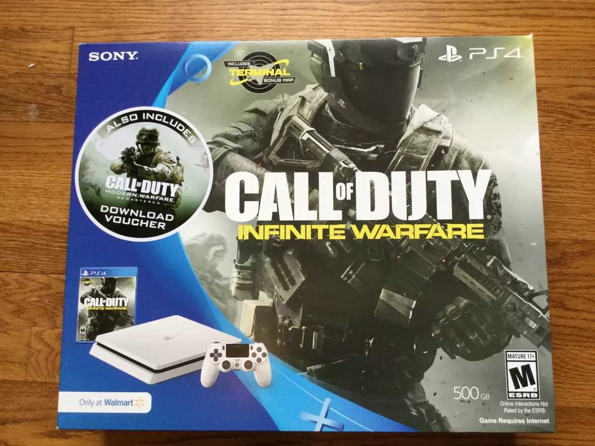 Sony PlayStation 4 Slim 500GB Call of Duty: Infinite Warfare Bundle, Black  