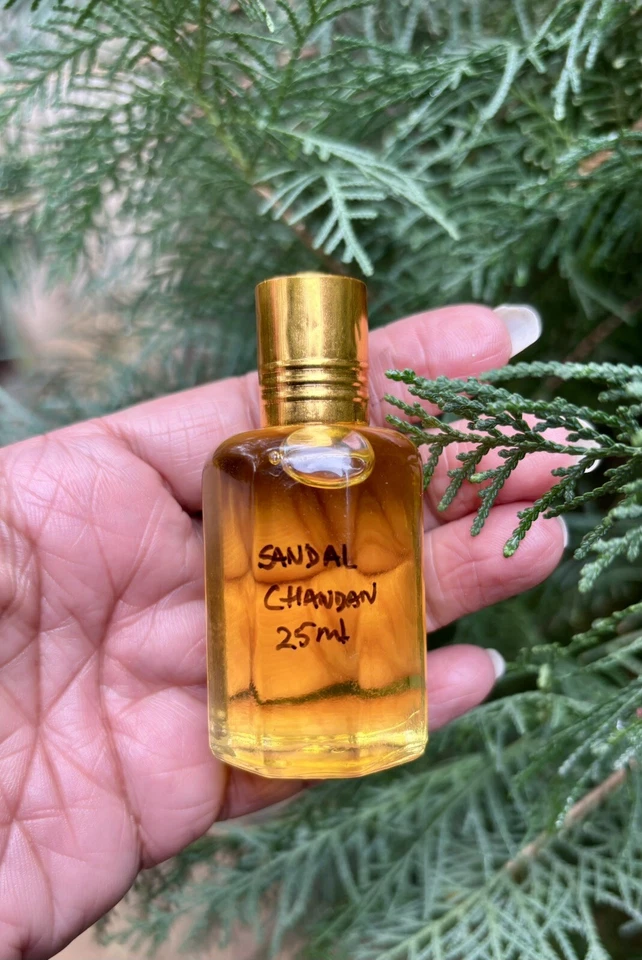 25 毫升天然钱丹凉鞋香氛 ATTAR/ITTAR 香水油印度普贾,意大利 — 第 2/3 张图片