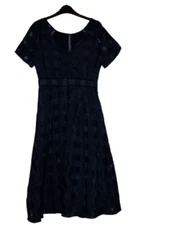 True Decadence Dress Navy Size UK 14 RRP £60 LN102 LL 02