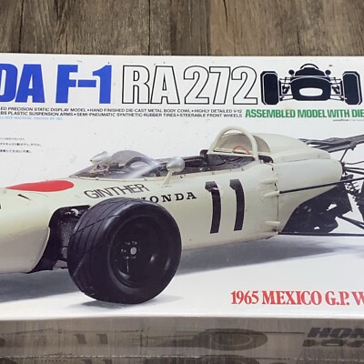 レア　TAMIYAホンダ F1 RA272 1/12 完成モデル TAMIYA 21005 1/12 Scale HONDA F-1 RA272 1965 Mexico G.P.