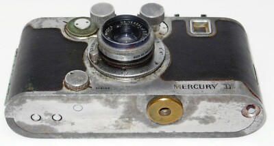 Vtg Collectors 1945 MERCURY II CX 35mm 1/2 Frame CAMERA w