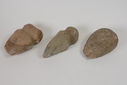 Early Man Stone Artifact Set of 3 Stones tools; 5000-9000 BP | eBay