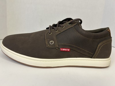 Levi's Comfort Insole Shoes Sneakers Men Size 10 M Brown Synthetic Upper