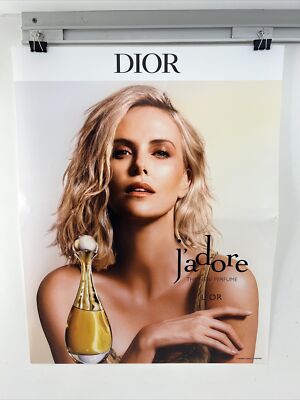 Christian Dior lightbox Poster Jadore Perfume, ￼ L'OR 22” X 28