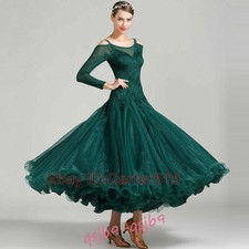 Ballroom Standard Dance Performance Dress Competition Waltz Tango Fox Trot