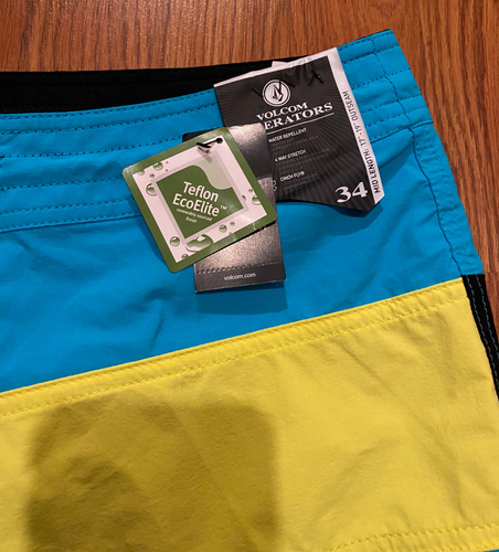 Volcom Vision Liberators Mens 34 8" Board Shorts Swim Trunks Colorblock NWT - Picture 3 of 7