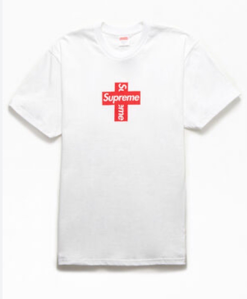 Supreme Cross Box Logo Tee Black White F/W 20 | eBay Supreme Cross Box Logo Tee Black White F/W 20 | eBay