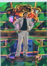 2024 Panini Select WNBA CHERYL MILLER #85 GREEN ICE PRIZM MERCURY