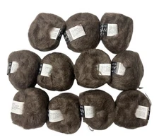 Classic Elite La Gran Brown Mohair Yarn Lot 11 Skeins 90 Yards Each 6545 7958