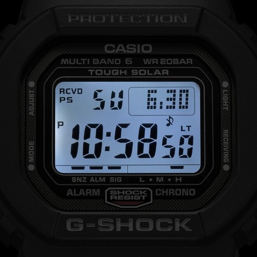 GW-5000U-1 CASIO G-SHOCK MADE IN JAPAN RADIO-CONTROL TOUGH SOLAR POWERED SCREW - Picture 6 of 9