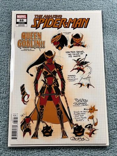 Amazing Spider-Man #88 NM-MT Gleason Design Variant 1:10 Queen Goblin CGC IT!