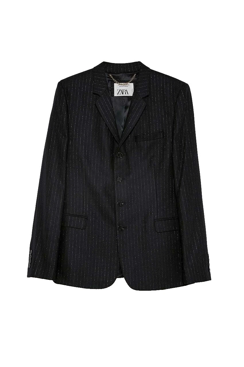 Zara Striped Coats, Jackets & Vests for Men