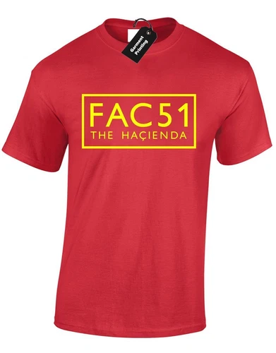 Fac 51 808 State Live Festival Dj Present Gift New Unisex T-Shirt - Picture 4 of 10