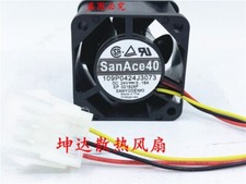1 PCS SANYO Fan 109P0424J3073 DC24V 0.18A 4028 4CM 3-wire cooling fan