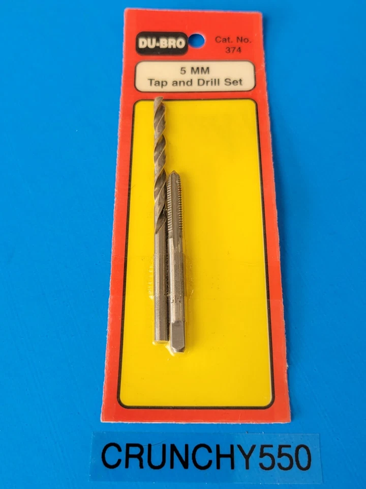 DU-BRO 374 Tap And Drill Set 5mm RC Part - Image 2 of 3