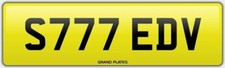 SYED V SAYED SAYYID SAYYED SAED NUMBER PLATE S777 EDV REGISTRATION NOBLE ONE 786