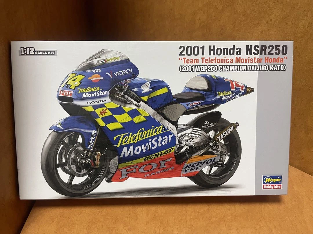 Hasegawa Hawa 1/12 Telefonica Movistar Honda NSR250 Daijiro Kato