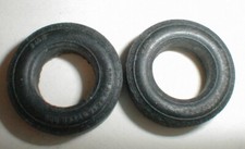 2 Dunlop Slot Car Road Speed RS5 Treaded Tire OD 7/8" X 1/2" ID X 3/16" W NOS