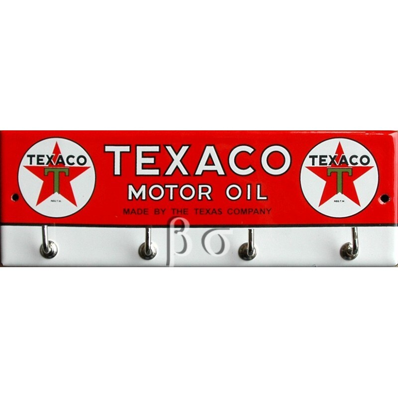 Accroche clés Texaco pour ne plus perdre vos clés dans l'entrée