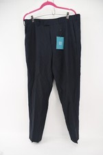 The Blk Tux Mens Navy Blue Wool Dress Pants Size 34x29