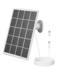 Low power monitoring camera solar charging panel Arlo ring eufy blink universal