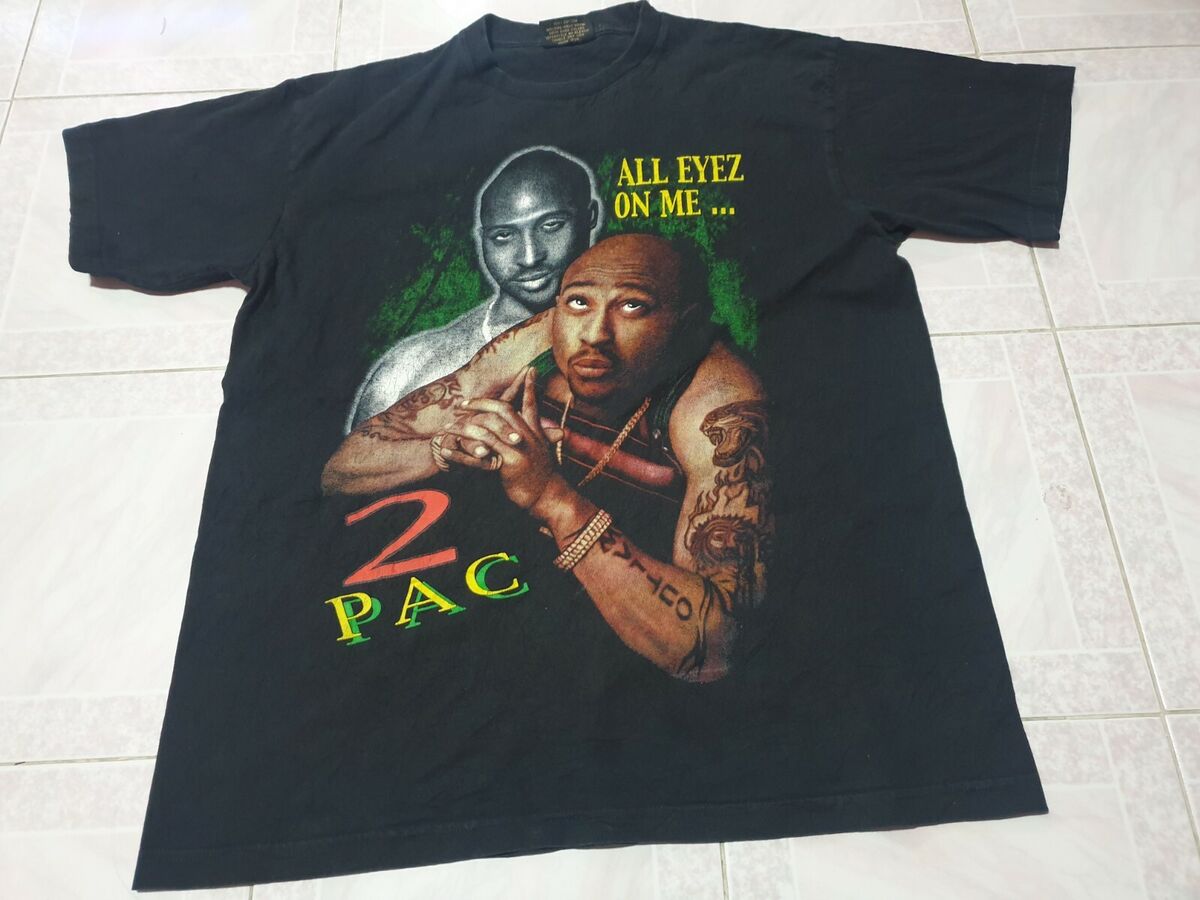 RARE Vintage 90s bootleg Tupac 2pac All eyez On Me hiphop RARE Vintage 90s bootleg Tupac 2pac All eyez On Me hiphop