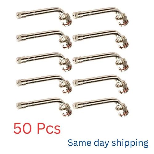 50 Kits New TR545D Truck Tire Valve Stems for New 22.5 & 24.5 Alcoa Aluminum - Picture 1 of 24