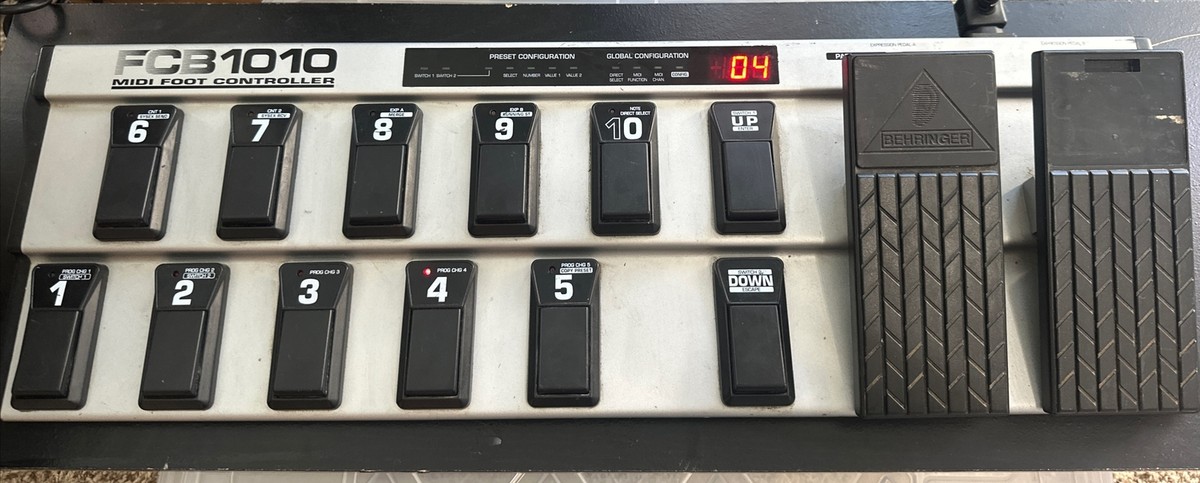 FCB1010 ベリンガー　MIDI フットコントローラー FCB1010 - 製品一覧 - ベリンガー公式ホームページ