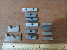 Lot of 2 Molding Knife Cutter Blades with Gibs, Used